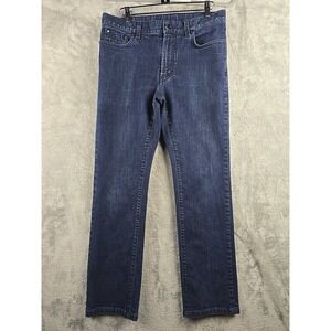 VERSACE COLLECTION Jeans Mens 31x28 Blue Trend Slim Fit Straight Leg V600143S